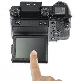 Fujifilm GFX 50S Body - Rear view Fujifilm GFX 50S Body - Rear view
