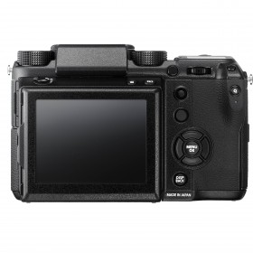 Fujifilm GFX 50S Cuerpo - Vista trasera Fujifilm GFX 50S Cuerpo - Vista trasera