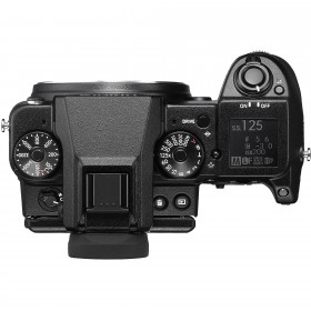 Fujifilm GFX 50S boîtier nu - Vue arriere Fujifilm GFX 50S boîtier nu - Vue arriere