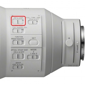 Sony FE 600mm f/4 GM OSS - Detalle tecnico Sony FE 600mm f/4 GM OSS - Detalle tecnico