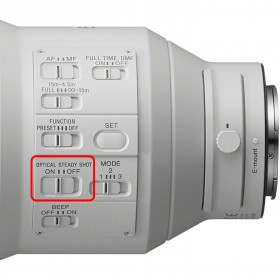 Sony FE 600mm F4 GM OSS - Detail technique Sony FE 600mm F4 GM OSS - Detail technique