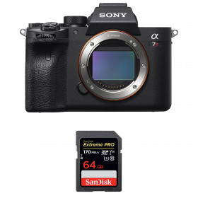 Sony ALPHA 7R IV Body + SanDisk 64GB Extreme PRO UHS-I SDXC 170 MB/s-1