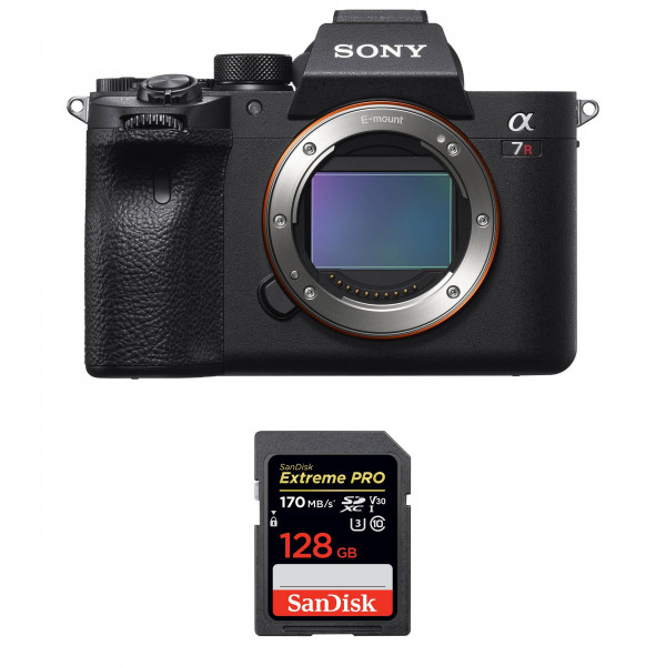 Sony ALPHA 7R IV Body + SanDisk 128GB Extreme PRO UHS-I SDXC 170 MB/s-1