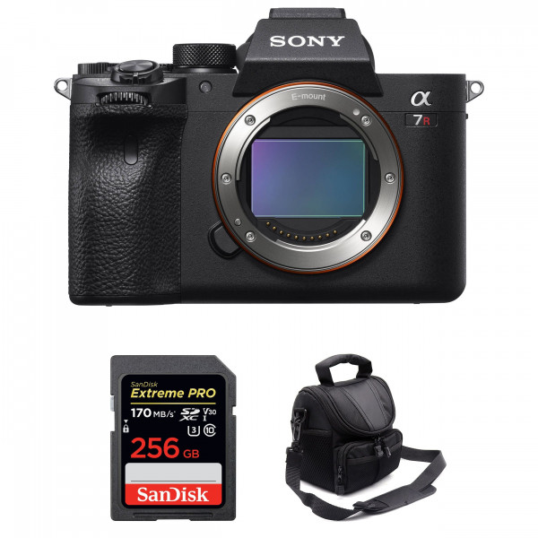 Sony A7R IV Cuerpo + SanDisk 256GB Extreme PRO UHS-I SDXC 170 MB/s + Bolsa - Cámara mirrorless-1