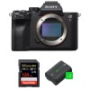 Sony Alpha 7R IV Body + SanDisk 128GB Extreme PRO UHS-I SDXC 170 MB/s + 2 Sony NP-FZ100 - Mirrorless camera|MCZ DIRECT