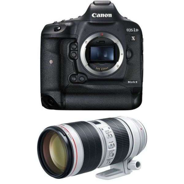 Cámara Canon 1DX Mark II + EF 70-200mm f/2.8L IS III USM-1