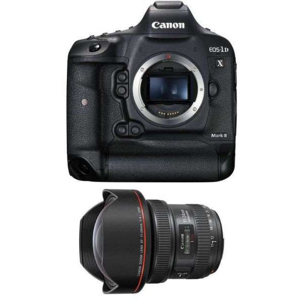 Cámara Canon 1DX Mark II + EF 11-24mm f/4L USM-1