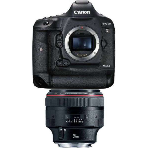 Cámara Canon 1DX Mark II + EF 85mm f/1.2L II USM-1