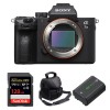 Sony Alpha 7 III Body + SanDisk 128GB Extreme PRO UHS-I SDXC 170 MB/s + Sony NP-FZ100 + Camera Bag|MCZ DIRECT Sony Alpha 7 III Body + SanDisk 128GB Extreme PRO UHS-I SDXC 170 MB/s + Sony NP-FZ100 + Camera Bag|MCZ DIRECT