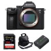 Sony A7 III Nu + SanDisk 256GB Extreme PRO UHS-I SDXC 170 MB/s + Sony NP-FZ100 + Sac - Appareil Photo Hybride-1