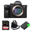 Sony Alpha 7 III Body + SanDisk 256GB Extreme PRO UHS-I SDXC 170 MB/s + 2 Sony NP-FZ100 + Camera Bag-1