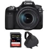 Canon EOS 90D + 18-135mm f/3.5-5.6 IS USM + SanDisk 64GB Extreme PRO UHS-I SDXC 170 MB/s + Camera Bag|MCZ DIRECT