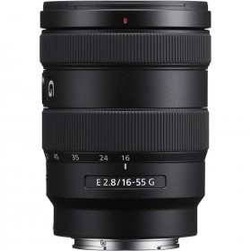 Sony E 16-55mm F2.8 G - Vue principale Sony E 16-55mm F2.8 G - Vue principale