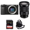 Sony ALPHA 6600 + Sony E PZ 18-105mm f/4 G OSS + SanDisk 64GB Extreme PRO UHS-I SDXC 170 MB/s + Camera Bag|MCZ DIRECT