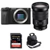 Sony ALPHA 6600 + Sony E PZ 18-105mm f/4 G OSS + SanDisk 128GB Extreme PRO UHS-I SDXC 170 MB/s + Camera Bag|MCZ DIRECT