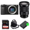 Sony ALPHA 6600 + E PZ 18-105mm f/4 G OSS + SanDisk 128GB Extreme PRO UHS-I 170 MB/s + NP-FZ100 + Camera Bag|MCZ DIRECT