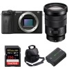 Sony ALPHA 6600 + E PZ 18-105mm f/4 G OSS + SanDisk 256GB Extreme PRO UHS-I 170 MB/s + NP-FZ100 + Camera Bag|MCZ DIRECT
