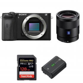 Sony ALPHA 6600 + Sony Sonnar T* FE 55mm f/1.8 ZA + SanDisk 128GB Extreme PRO UHS-I SDXC 170 MB/s + NP-FZ100-1