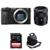 Sony A6600 + Sony Sonnar T* FE 55mm F1.8 ZA + SanDisk 256GB Extreme PRO UHS-I 170 MB/s + Sac - Appareil Photo Hybride|MCZ DIRECT Sony A6600 + Sony Sonnar T* FE 55mm F1.8 ZA + SanDisk 256GB Extreme PRO UHS-I 170 MB/s + Sac - Appareil Photo Hybride|MCZ DIRECT