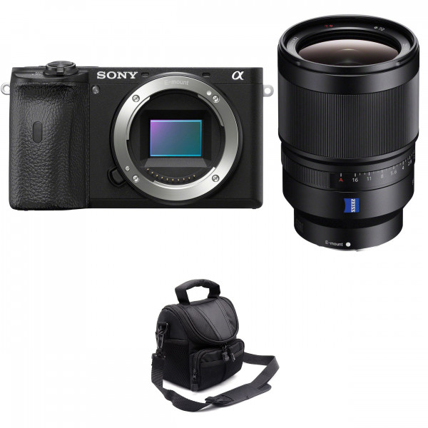 Sony ALPHA 6600 + Sony Distagon T* FE 35mm f/1.4 ZA + Camera Bag-1