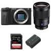 Sony A6600 + Sony Distagon T* FE 35mm F1.4 ZA + SanDisk 128GB Extreme PRO 170 MB/s + Sony NP-FZ100 - Appareil Photo Hybride|MCZ DIRECT