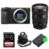 Sony ALPHA 6600 + Sony E 16-55mm f/2.8 G + SanDisk 128GB Extreme PRO 170 MB/s + 2 NP-FZ100 + Camera Bag|MCZ DIRECT