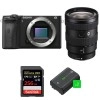 Sony A6600 + Sony E 16-55mm F2.8 G + SanDisk 256GB Extreme PRO 170 MB/s + 2 NP-FZ100 - Appareil Photo Hybride|MCZ DIRECT