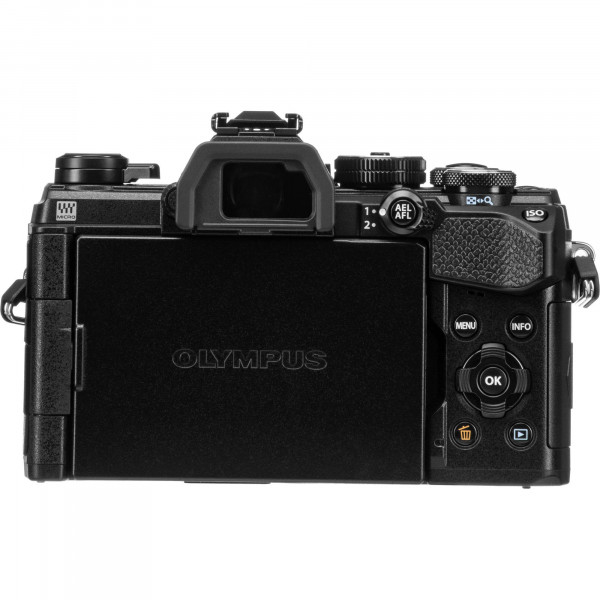 Appareil photo hybride Olympus OMD E-M5 III Noir Nu + SanDisk 64GB Extreme PRO UHS-I SDXC 170 MB/s-10