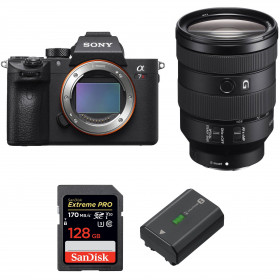 Sony ALPHA 7R III + FE 24-105 mm F4 G OSS + SanDisk 128GB Extreme PRO UHS-I 170 MB/s + Sony NP-FZ100-1