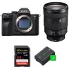 Sony Alpha 7R IV + FE 24-105 mm F4 G OSS + SanDisk 64GB Extreme PRO UHS-I SDXC 170 MB/s + 2 Sony NP-FZ100 - Mirrorless camera|MCZ DIRECT