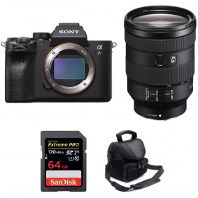 Sony A7R IV + FE 24-105 mm F4 G OSS + SanDisk 64GB Extreme PRO UHS-I SDXC 170 MB/s + Sac - Appareil Photo Hybride-1