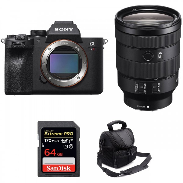 Sony Alpha 7R IV + FE 24-105 mm F4 G OSS + SanDisk 64GB Extreme PRO UHS-I SDXC 170 MB/s + Bag - Mirrorless camera-1