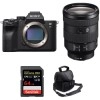 Sony A7R IV + FE 24-105 mm F4 G OSS + SanDisk 64GB Extreme PRO UHS-I SDXC 170 MB/s + Sac - Appareil Photo Hybride|MCZ DIRECT