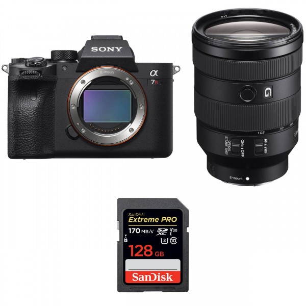 Sony A7R IV + FE 24-105 mm F4 G OSS + SanDisk 128GB Extreme PRO UHS-I SDXC 170 MB/s - Cámara mirrorless-1