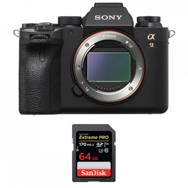 Sony A9 II Nu + SanDisk 64GB Extreme PRO UHS-I SDXC 170 MB/s - Appareil Photo Hybride-1