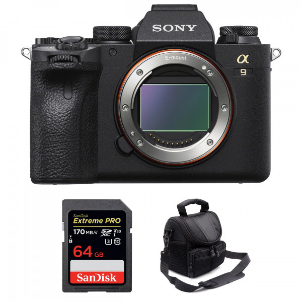 Sony A9 II Nu + SanDisk 64GB Extreme PRO UHS-I SDXC 170 MB/s + Sac - Appareil Photo Hybride-1