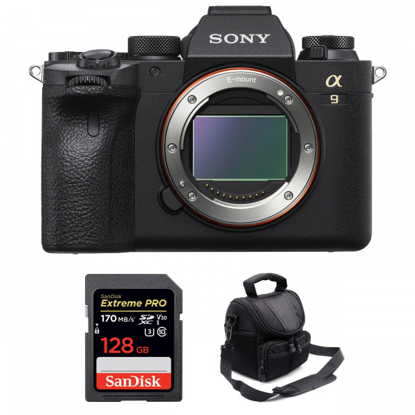 Sony A9 II Nu + SanDisk 128GB Extreme PRO UHS-I SDXC 170 MB/s + Sac - Appareil Photo Hybride-1