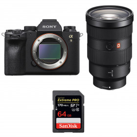 Sony ALPHA A9 II + FE 24-70mm f/2.8 GM + SanDisk 64GB Extreme PRO UHS-I SDXC 170 MB/s |2 Years Warranty-1