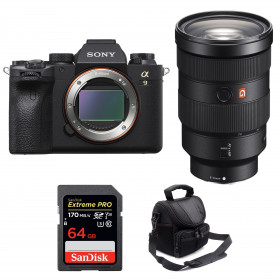 Sony A9 II + FE 24-70mm F2.8 GM + SanDisk 64GB Extreme PRO UHS-I SDXC 170 MB/s + Sac - Appareil Photo Hybride-1