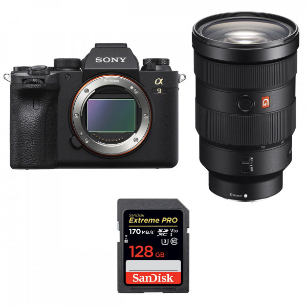 Sony A9 II + FE 24-70mm f/2.8 GM + SanDisk 128GB Extreme PRO UHS-I SDXC 170 MB/s - Cámara mirrorless-1