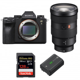 Sony A9 II + FE 24-70mm f/2.8 GM + SanDisk 128GB Extreme PRO UHS-I SDXC 170 MB/s + Sony NP-FZ100 - Cámara mirrorless-1