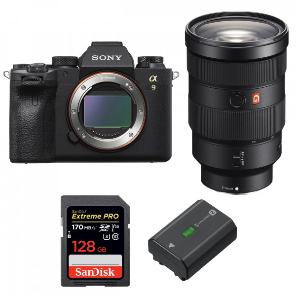 Sony ALPHA A9 II + FE 24-70mm f/2.8 GM + SanDisk 128GB Extreme PRO UHS-I SDXC 170 MB/s + Sony NP-FZ100 |2 Years Warranty-1