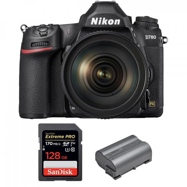 Nikon D780 + 24-120mm f/4G ED VR + SanDisk 128GB Extreme PRO UHS-I SDXC 170 MB/s + Nikon EN-EL15b - Cámara reflex-1