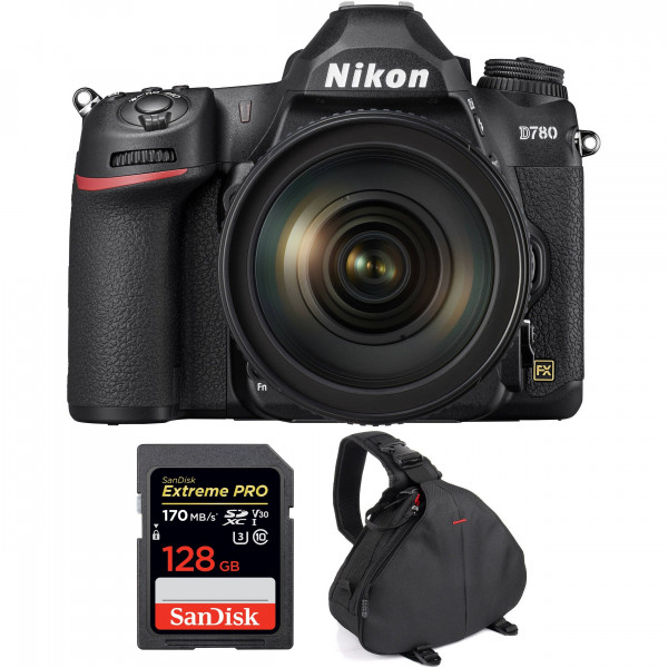 Nikon D780 + 24-120mm f/4G ED VR + SanDisk 128GB Extreme PRO UHS-I SDXC 170 MB/s + Bag-1