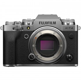 Cámara mirrorless Fujifilm XT4 Cuerpo Silver-9