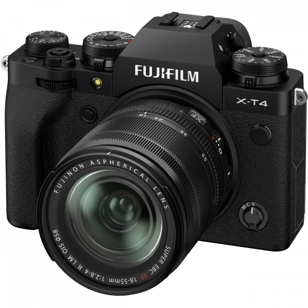 Appareil photo hybride Fujifilm XT4 Noir + XF 18-55mm F2.8-4 R LM OIS-3
