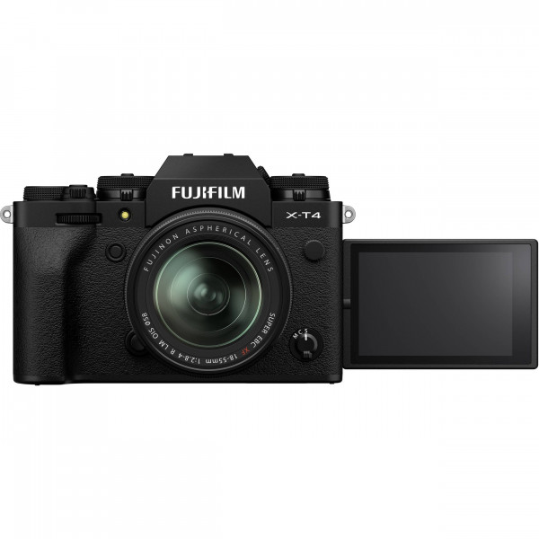 Appareil photo hybride Fujifilm XT4 Noir + XF 18-55mm F2.8-4 R LM OIS-9