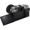 Appareil photo hybride Fujifilm XT4 Silver + XF 18-55mm F2.8-4 R LM OIS-1