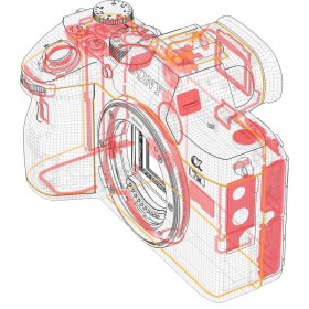 Sony Alpha 7 III Body + NP-FZ100 - Technical detail Sony Alpha 7 III Body + NP-FZ100 - Technical detail