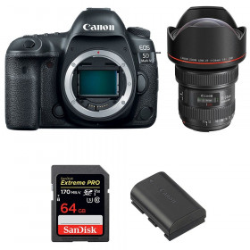 Canon EOS 5D Mark IV + EF 11-24mm f/4L USM + SanDisk 64GB Extreme PRO UHS-I SDXC 170 MB/s + LP-E6N-1